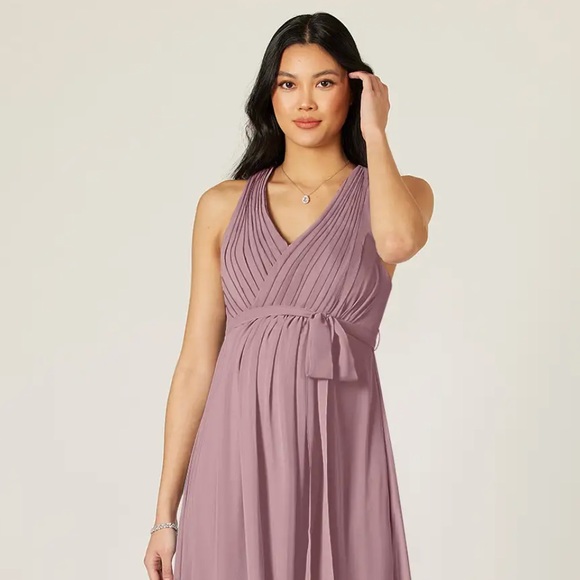 NWT Azazie Maternity Dress - Picture 6 of 8